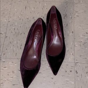 Mini kitten heels by Ralph Lauren